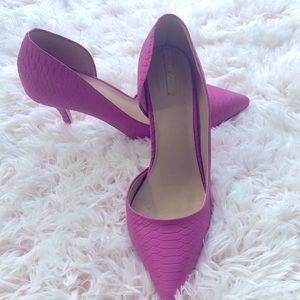 Pink Aldo kitten heels. Size 9.